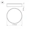 Минифото #6 товара Светильник SP-RONDO-210B-20W White (Arlight, IP40 Металл, 3 года)