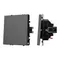 Минифото #1 товара ARL NOBE Выключатель 1 кл софт-тач серый базальт SWT-MK01-SFPL-GR (250V, 10A) (Arlight, -)