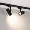 Минифото #5 товара Светильник LGD-URANUS-4TR-R75-18W/25W Warm3500-MIX (BK, 20-50 deg, side holder, 230V) (Arlight, IP20 Металл, 5 лет)