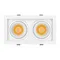 Минифото #3 товара Светильник MS-VORTEX-BUILT-S210x117-2x20W Warm3000 (WH-WH, 20 deg, 230V) (Arlight, IP20 Металл, 5 лет)
