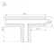 Минифото #2 товара Тройник SL-LINIA45-FANTOM (Arlight, Металл)