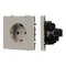 Минифото #1 товара Механизм электрической розетки SCT-NOBE-MEU1-SFPL-CA (230V, 16A) (Arlight, Кашемир)