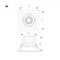 Минифото #8 товара Светильник MS-VORTEX-BUILT-S117x117-20W Warm3000 (WH-WH, 20 deg, 230V) (Arlight, IP20 Металл, 5 лет)