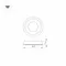 Минифото #6 товара Накладка ART-DECK-CAP-DOME-R50 (SL, STEEL) (Arlight, Металл)
