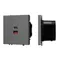 Минифото #1 товара Механизм розетки с быстрой USB зарядкой SCT-NOBE-MUAC-SFPL-FC-GR (65W, QC3) (Arlight, Серый базальт)