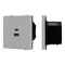 Минифото #1 товара Механизм розетки с быстрой USB зарядкой SCT-NOBE-MUAC-SFPL-FC-IS (65W, QC3) (Arlight, Никель)