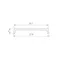 Минифото #2 товара Экран W30-3000 OPAL (Arlight, Пластик)