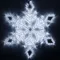 Минифото #1 товара Фигура светодиодная ARD-SNOWFLAKE-M9-900x900-360LED White (230V, 22W) (Ardecoled, IP65, 1 год)