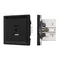 Минифото #1 товара Механизм USB розетки SCT-TENDO-MUAC-SFPL-BK (5V, 3A, QC3) (Arlight, Матовый черный)