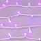 Минифото #2 товара Светодиодная гирлянда ARD-STRING-PRO-10000-WHITE-95LED-MILK-LIVE RGBW-DMX (24V, 10W) (Ardecoled, IP65, 2 года)