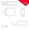 Минифото #2 товара Блок питания ARJ-KE40250-MINI (10W, 250mA, PFC) (Arlight, IP20 Пластик, 5 лет)