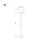 Минифото #5 товара Светильник KT-ENOKI-BOLL-H600-2W Warm3000 (WH, 100 deg, 24V) (Arlight, IP65 Металл, 3 года)