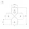 Минифото #2 товара Соединитель профиля ROUND-D36-360-X90 (Arlight, Алюминий)