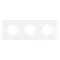 Минифото #3 товара Рамка стеклянная FRM-GLARE-GC-3-WH (Arlight, -)