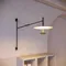 Минифото #3 товара Светильник SP-CAMPANA-WALL-L1450-9W Warm3000 (BK, 130 deg, 230V, TELESCOPIC) (Arlight, IP20 Металл, 5 лет)