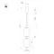 Минифото #5 товара Светильник SP-CARAMELA-HANG-R120-7W Warm2700 (BK, 300 deg, 230V) (Arlight, IP20 Натуральный шелк, 3 года)