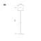 Минифото #5 товара Светильник KT-ENOKI-BOLL-H1000-2W Warm3000 (WH, 100 deg, 24V) (Arlight, IP65 Металл, 3 года)