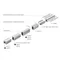 Минифото #5 товара Профиль SL-MINI-8-H6-2000 ANOD (Arlight, Алюминий)