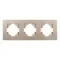 Минифото #3 товара Рамка пластиковая FRM-PERIO-PL-3-GD (Arlight, -)