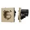 Минифото #1 товара Механизм розетки с USB зарядкой SCT-TENDO-MUAC-SFPL-GD (230V, 16A) (Arlight, Матовый песочный)