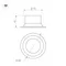 Минифото #7 товара Светильник MS-BREEZE-BUILT-R82-9W Warm2700 (WH, 85 deg, 230V) (Arlight, IP20 Металл, 5 лет)