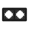 Минифото #2 товара Рамка стеклянная FRM-OMALI-SFGS-2-BK (Arlight, -)
