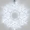 Минифото #4 товара Фигура светодиодная ARD-SNOWFLAKE-M7-450x375-108LED White (230V, 6.5W) (Ardecoled, IP65, 1 год)