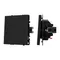 Минифото #1 товара ARL NOBE Выключатель 1 кл софт-тач черный оникс SWT-MK01-SFPL-BK (250V, 10A) (Arlight, -)