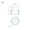 Минифото #6 товара Светильник MS-ATLAS-BUILT-R66-15W Day4000 (WH-WH, 35 deg, 230V) (Arlight, IP20 Металл, 5 лет)