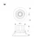 Минифото #3 товара Светильник MS-VORTEX-BUILT-R90-12W Warm3000 (BK-BK, 20 deg, 230V) (Arlight, IP20 Металл, 5 лет)