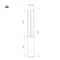 Минифото #8 товара Светильник LGD-CASTELLO-BOLL-H1200-20W Warm3500-MIX (GR, 80 deg, 230V) (Arlight, IP65 Металл, 5 лет)