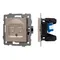 Минифото #1 товара Механизм компьютерной розетки двойной SCT-MPC2-PL-GD-V (RJ-45, CAT6) (Arlight, -)