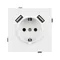 Минифото #3 товара Механизм розетки с USB зарядкой SCT-TENDO-MUAA-PL-WH (230V, 16A) (Arlight, Белый)