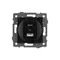 Минифото #2 товара Механизм USB розетки SCT-MUAC-PL-BK-V (5V, 3A, QC4) (Arlight, -)