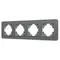Минифото #1 товара Рамка стеклянная FRM-OMALI-GS-4-GR (Arlight, -)