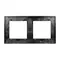 Минифото #2 товара Рамка стеклянная FRM-GLARE-GS-2-BK (Arlight, -)