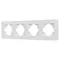 Минифото #1 товара Рамка стеклянная FRM-OMALI-SFGS-4-WH (Arlight, -)