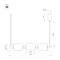 Минифото #5 товара Светильник SP-CARAMELA-HANG-L720-12W Warm2700 (BK, 360 deg, 230V) (Arlight, IP20 Натуральный шелк, 3 года)