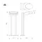 Минифото #7 товара Светильник LGD-EYE-BOLL-H900-6W Warm3000 (GR, 117 deg, 230V) (Arlight, IP54 Металл, 3 года)