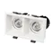Минифото #1 товара Светильник MS-FLOW-BUILT-S157x85-2x6W Warm3000 (WH, 38 deg, 230V) (Arlight, IP20 Металл, 5 лет)