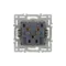 Минифото #2 товара Механизм электрической розетки SCT-MEU1-PL-WH (250V, 16A) (Arlight, -)
