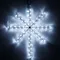 Минифото #1 товара Фигура cветодиодная ARD-STAR-M2-380x250-36LED White (230V, 2.5W) (Ardecoled, IP65, 1 год)