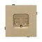 Минифото #3 товара Механизм компьютерной розетки двойной SCT-TENDO-MPC2-SFPL-GD (RJ-45, CAT6) (Arlight, Матовый песочный)