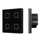 Минифото #1 товара INTELLIGENT ARLIGHT Сенсорная панель DALI-301-11-IN Black (BUS/24V, Backlight) (IARL, IP20 Пластик, 5 лет)