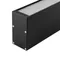 Минифото #2 товара Профиль с экраном SL-LINE-3667-2500 BLACK+OPAL (Arlight, Алюминий)