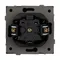 Минифото #2 товара Механизм розетки влагозащищённый SCT-TENDO-MCP-SFPL-BK (230V, 16A) (Arlight, Матовый черный)