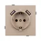 Минифото #2 товара Механизм розетки с USB зарядкой SCT-TENDO-MUAA-PL-GD (230V, 16A) (Arlight, Песочный)
