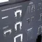 Минифото #2 товара Стенд Магнитные системы ARLIGHT-E40-1760х600mm (DB 3мм, пленка, подсветка) (Arlight, -)