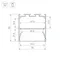 Минифото #4 товара Профиль LINE-S-5050-3000 BLACK (Arlight, Алюминий)