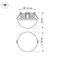 Минифото #5 товара Светильник LTD-80R-Crystal-Sphere 5W Day White (Arlight, IP40 Пластик, 3 года)